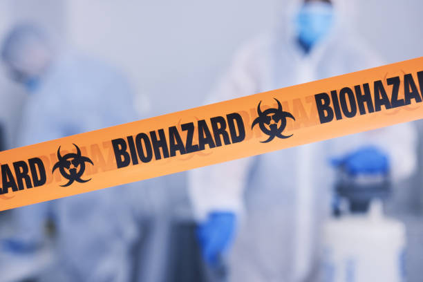 Professional Biohazard Cleanup technician working in Atlantic, NC
